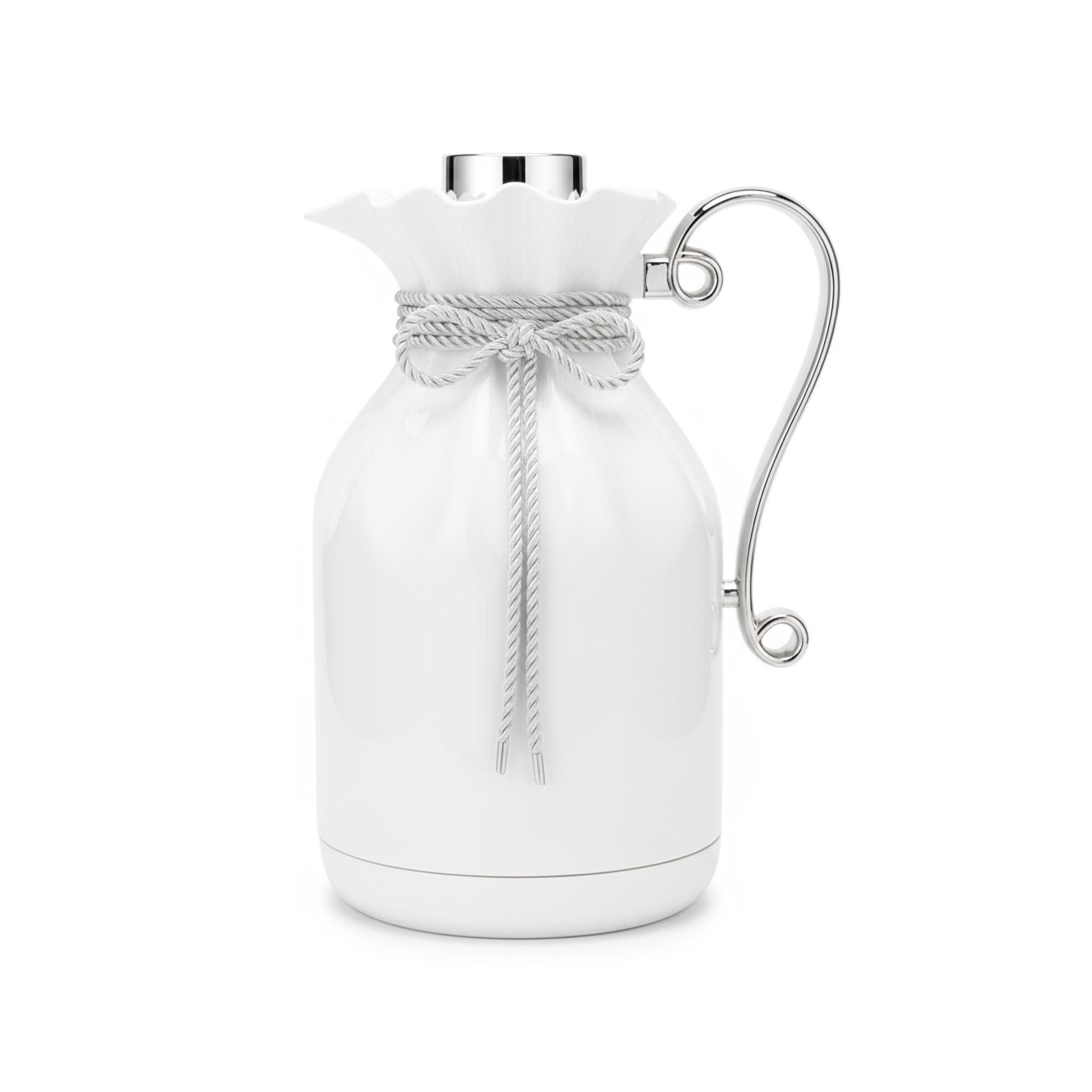 Vacuum Flask 1.0L White+Silver VF310WS