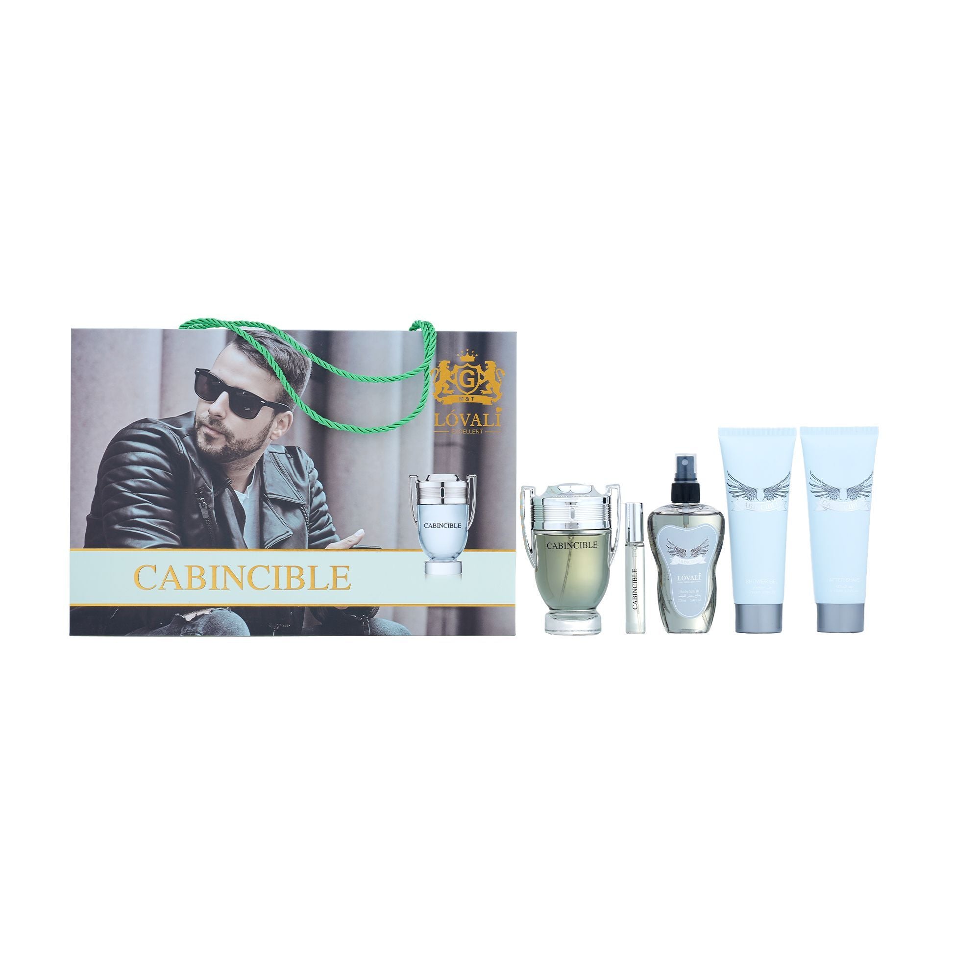 Perfume Gift 5 Set Cabincible Perfume/ Mini Perfume/Mist/ Body Lotion/Shower Gel 6517