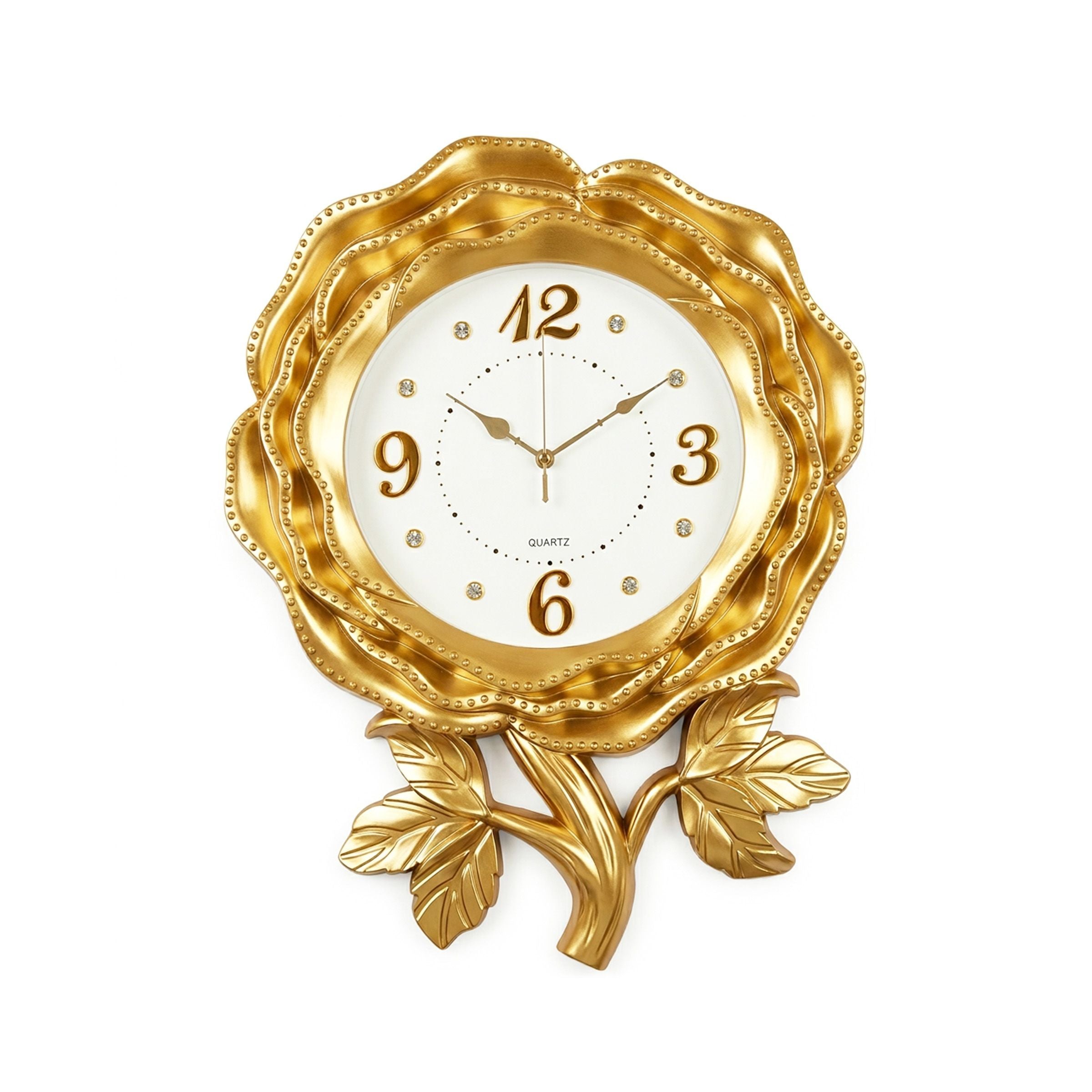 Wall Clock-Gold 66x49cm(25.98x19.29inch) A4801G