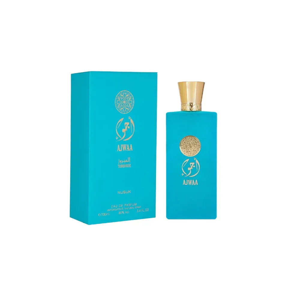 Nusuk Perfume Ajwaa Turqoise 100 Ml