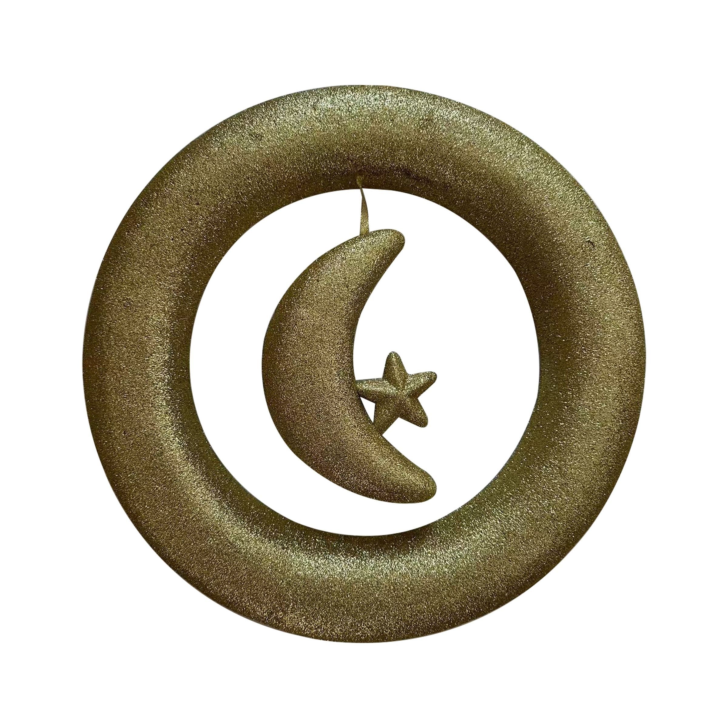 Ramadan Foam Hanging Wall Art Gold RM25-316G