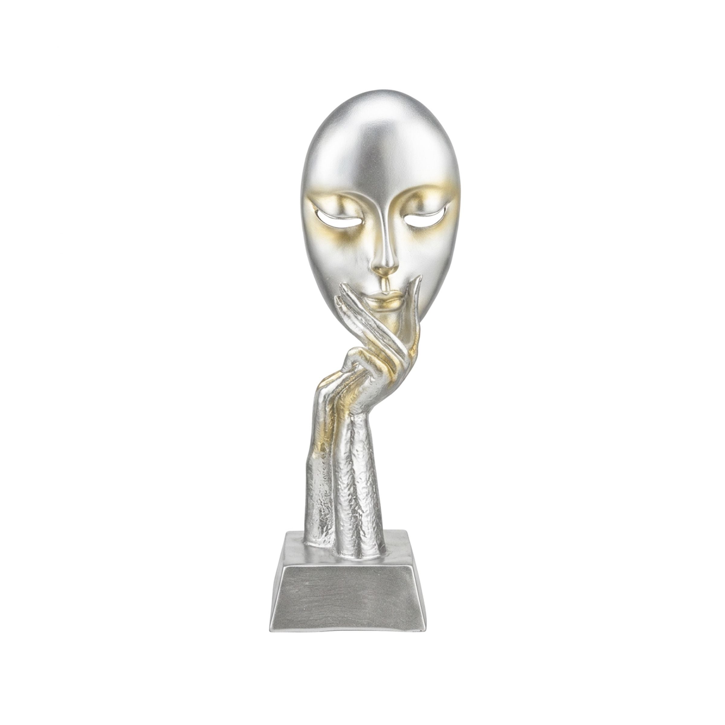 Statue (Face design) 12x10.5x28.5m (4.72x4.13x11.22inch) TN-0178