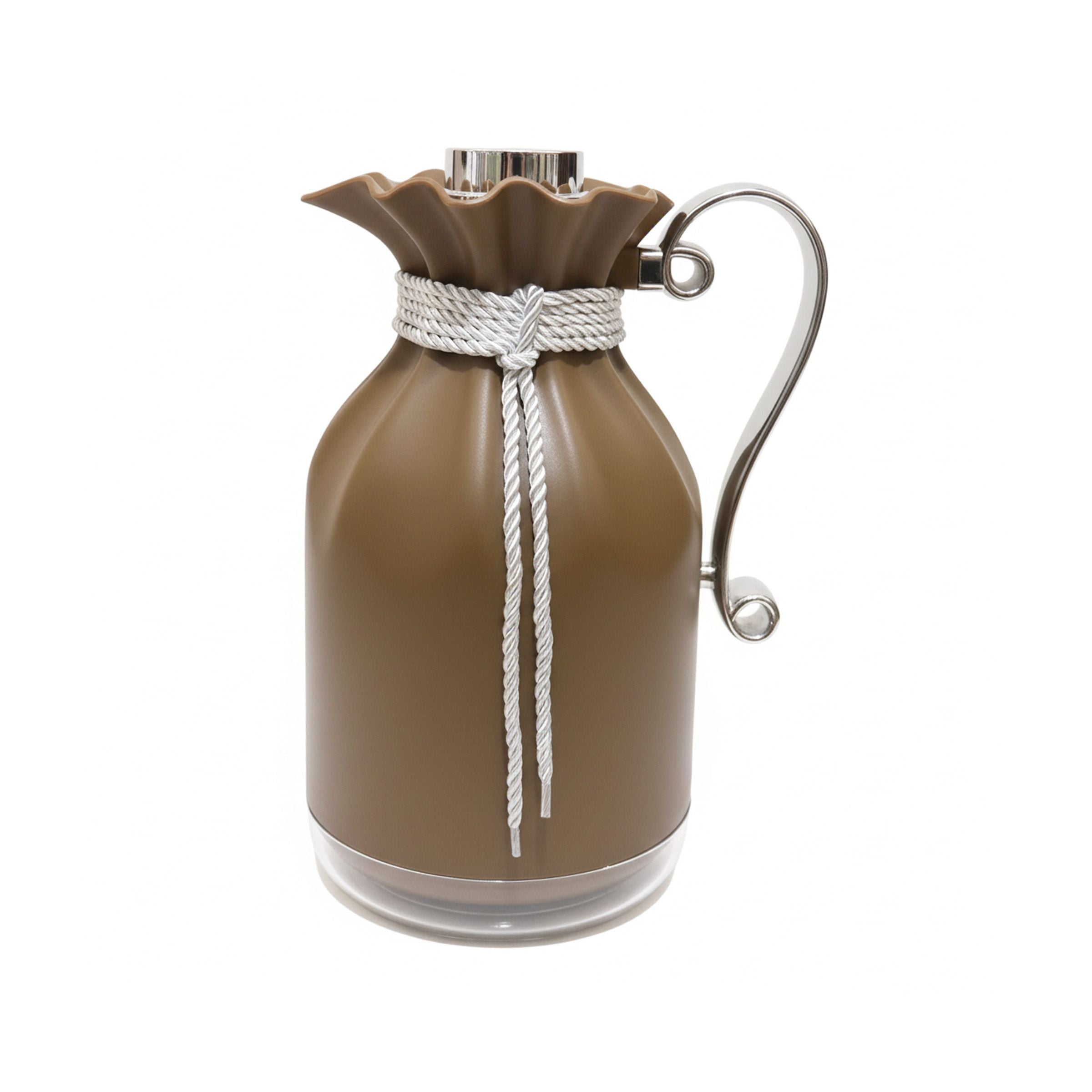 Vacuum Flask 1.0L  Coffee brown+Silver VF310CS