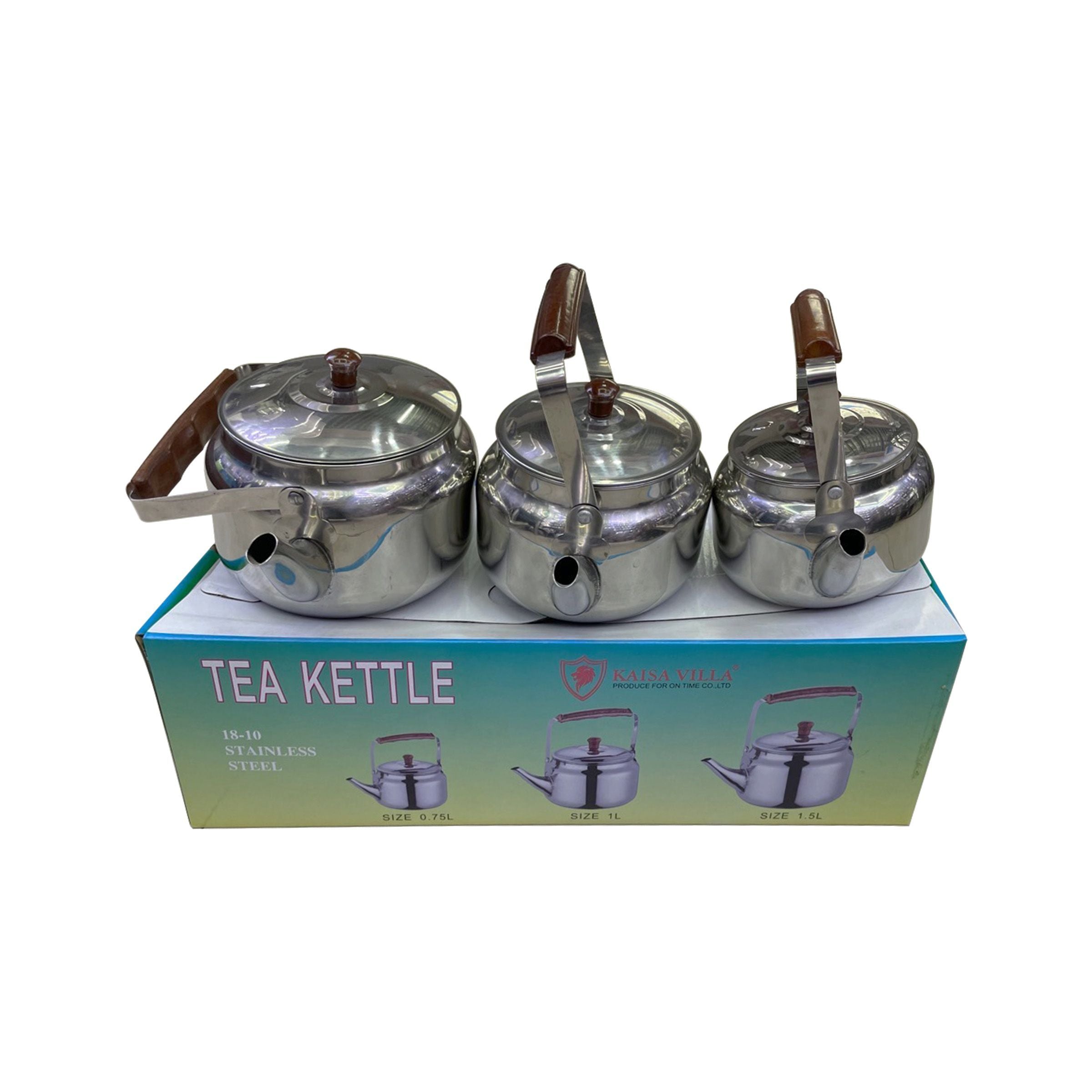 Tea Kettle 3 Set 0.75/1/1.5L KV-421