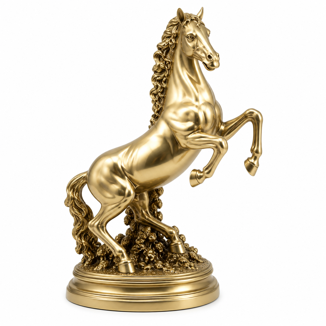 Statue (Horse Design) Silver 33x17x42cm TN-00097