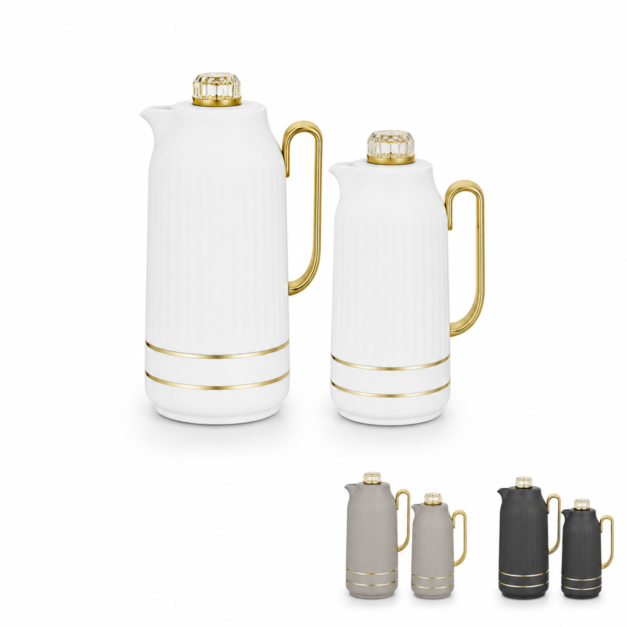 Vacuum Flask 0.7L+1.0L Mix colors CAA-070G+100G
