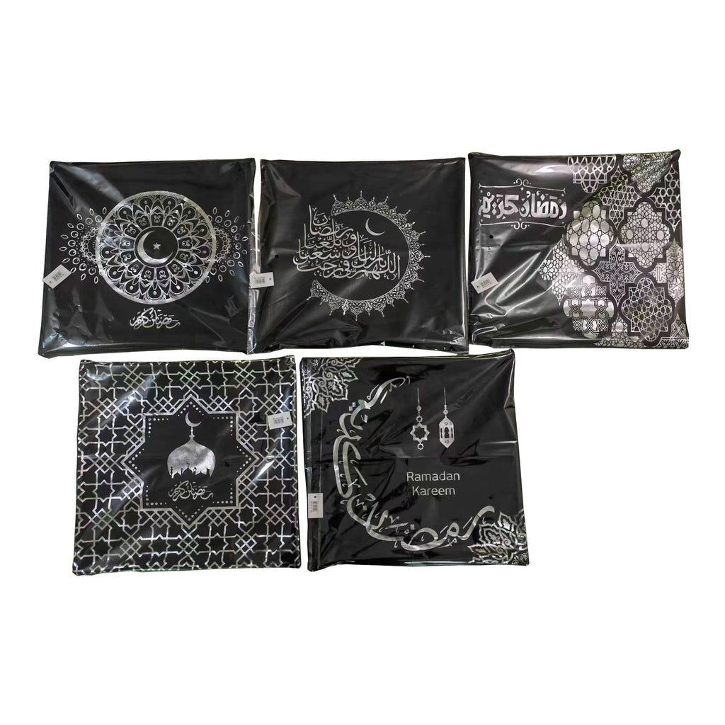 Ramadan Pillow(Black+Silver design) PL43-BS