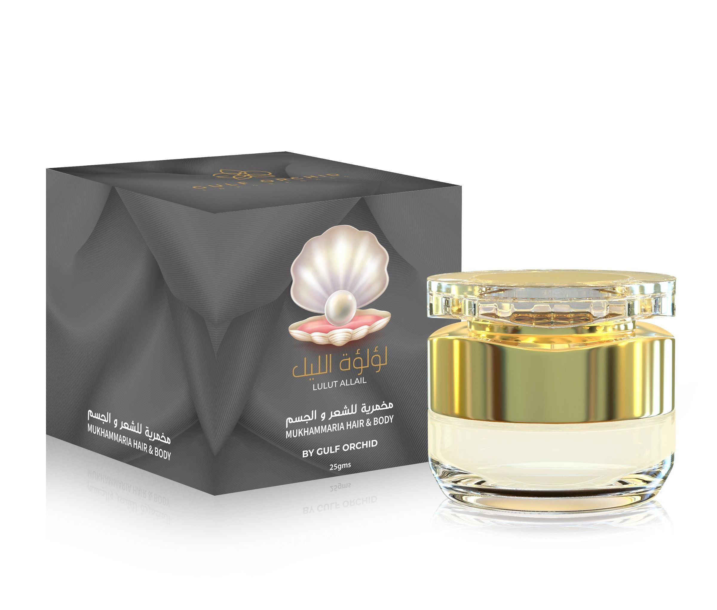 Mukhmaria Hair & Body Lulut Allail 25G