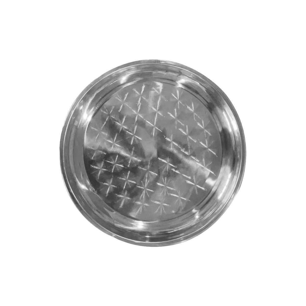 Flat Pan Silver Round  30cm(11.81inch) SSP-0630