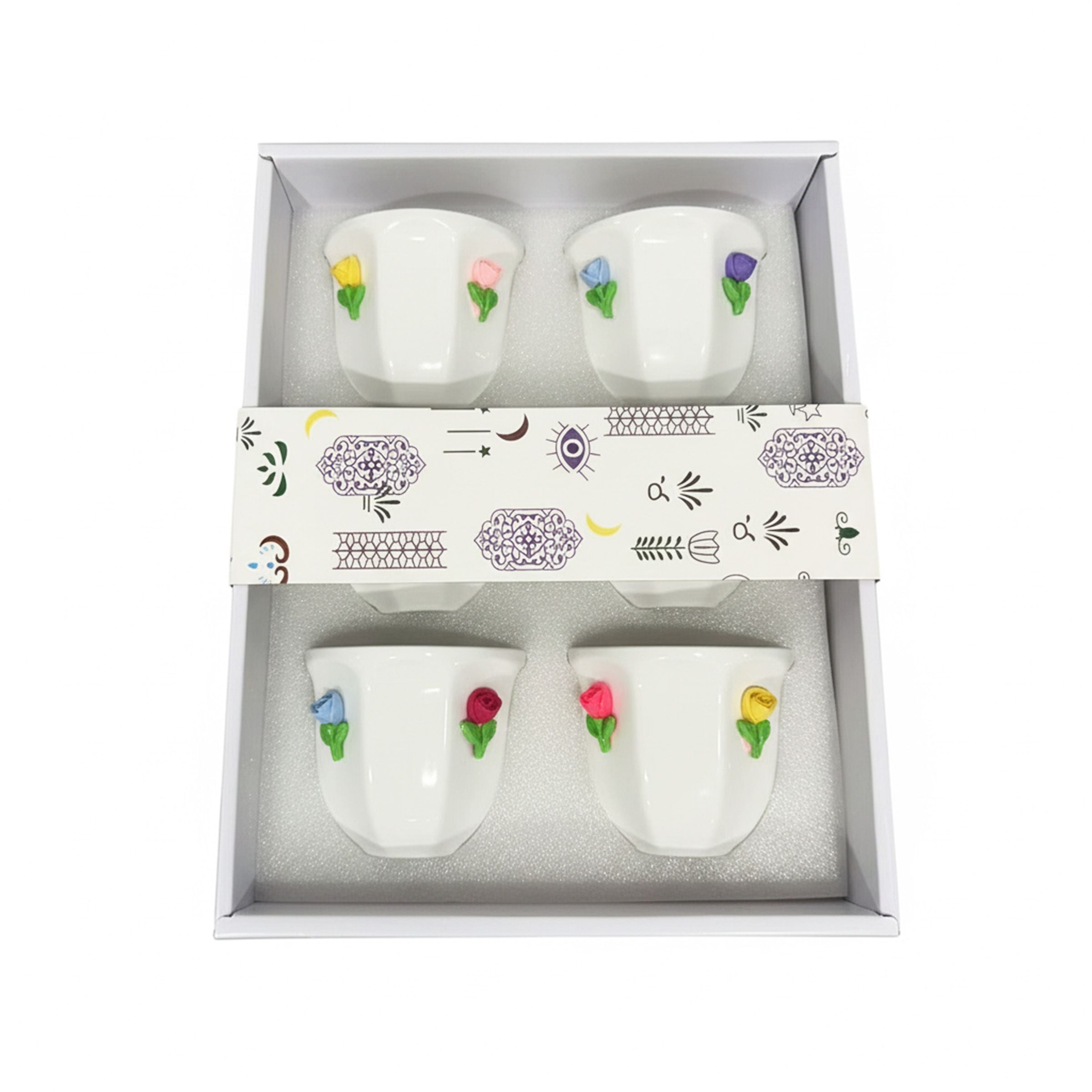 Arabic Coffee  Cup Set-6Pcs A-6