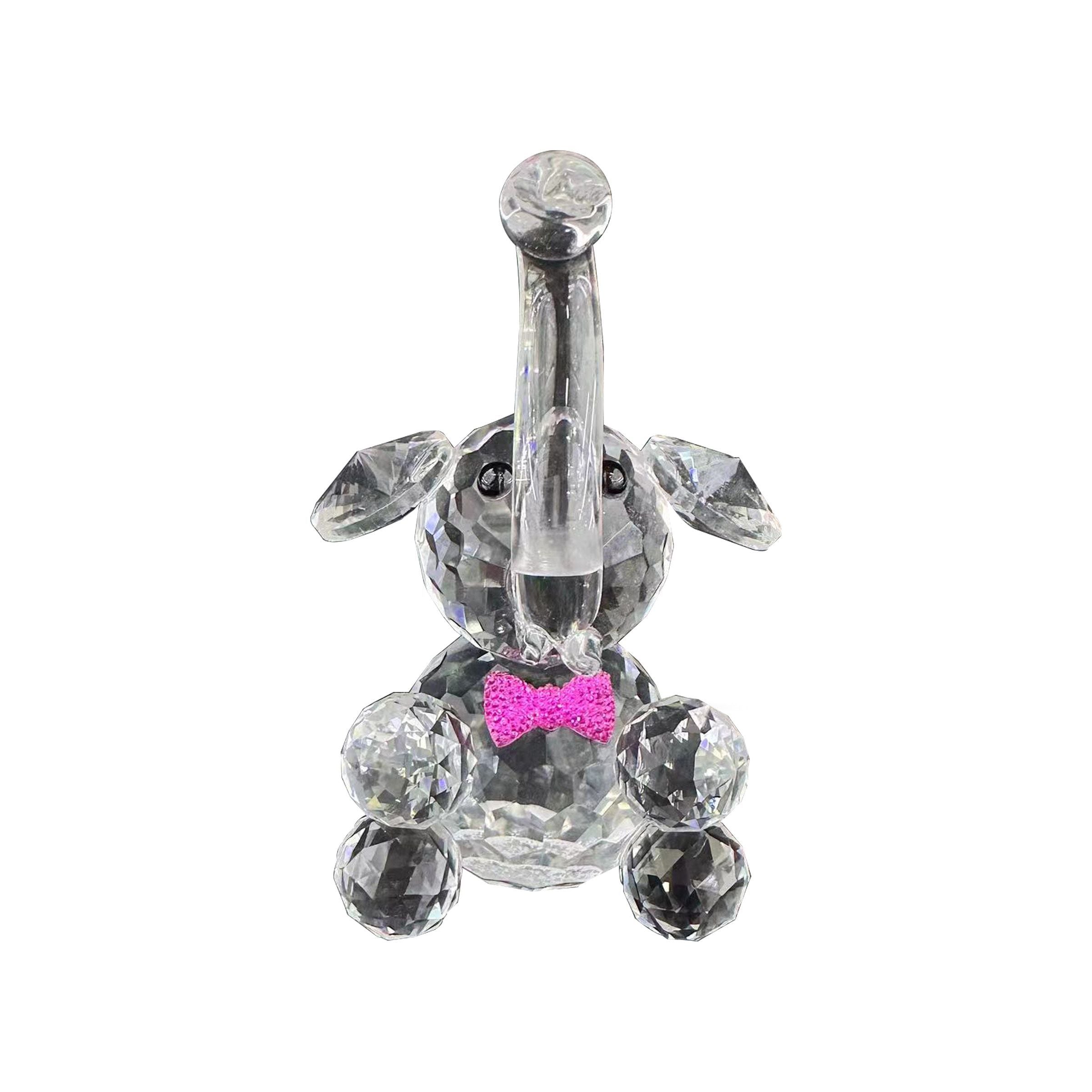 Crystal Decorative Elephant 1209B