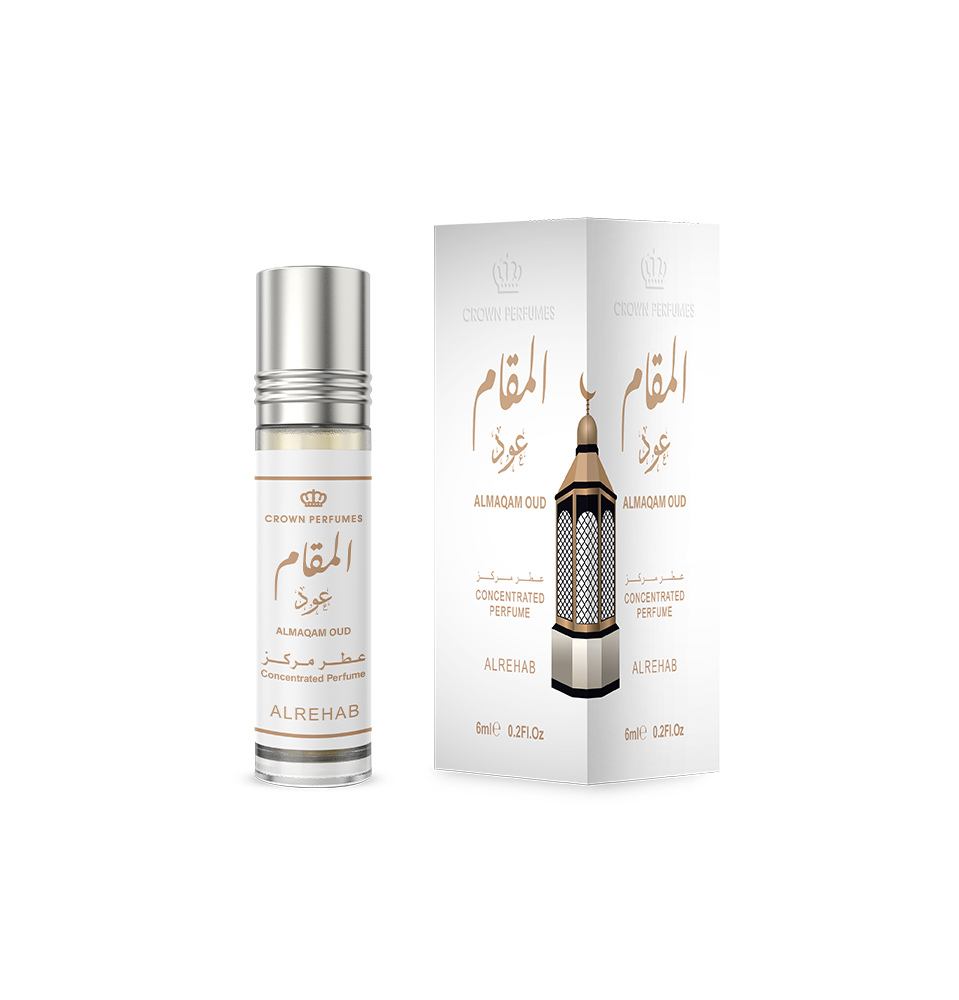 Al Rehab Rollerball Oil Almaqam Oud 6ml