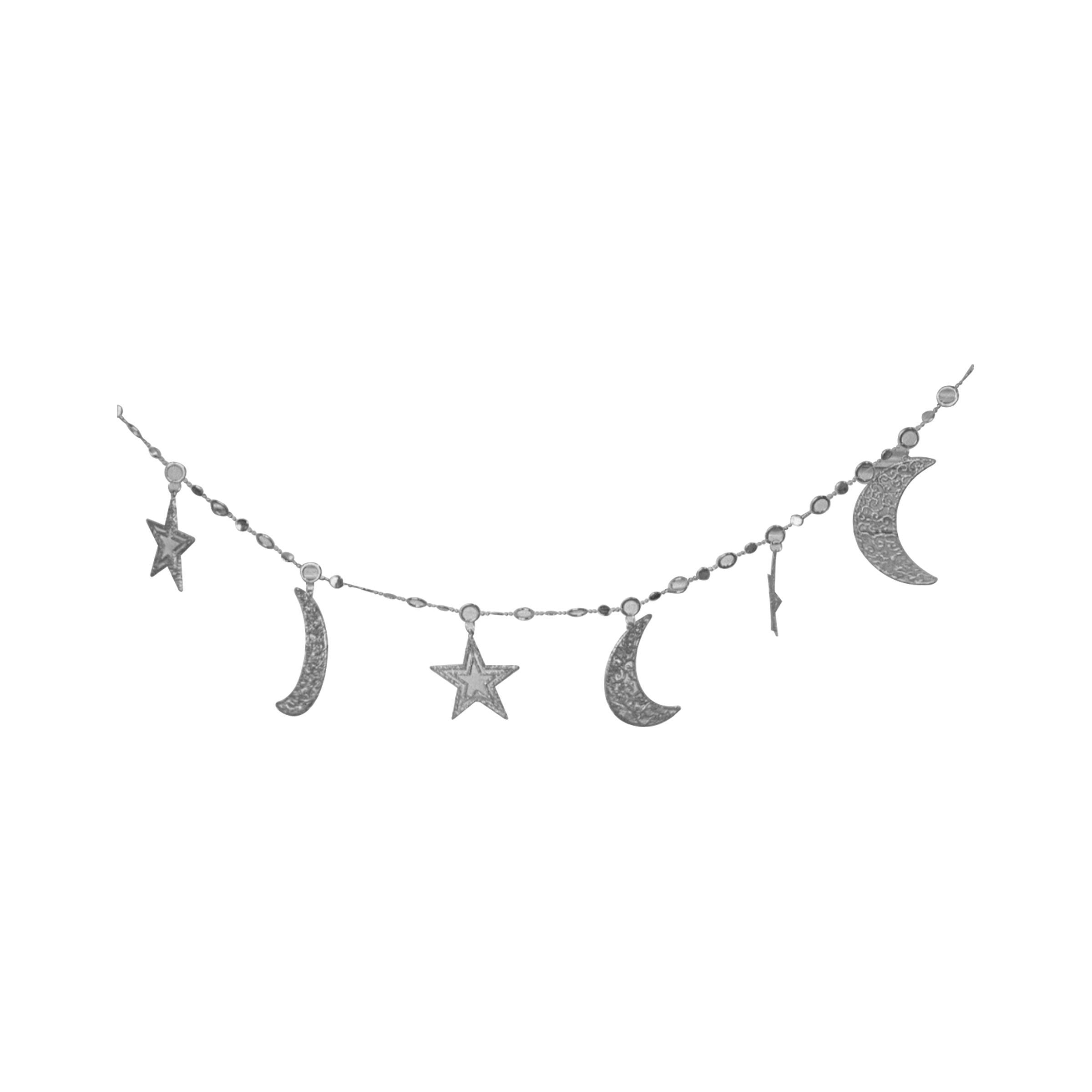 Ramadan Ramadan Hanging Wall Art Silver 117cm RM25-367S
