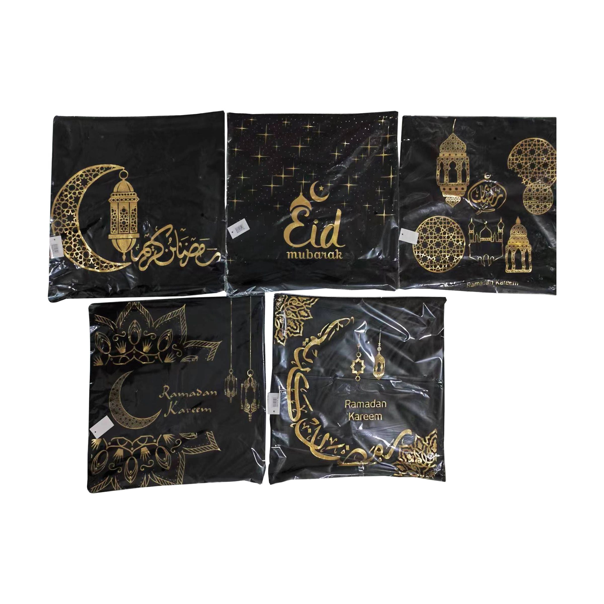 Ramadan Pillow(Black+Gold design)  PL43-BG