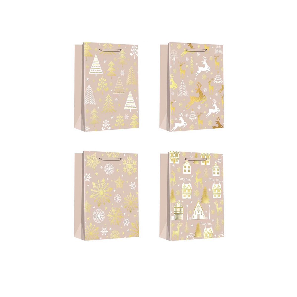 Gift Bag 32x26x12cm / 13"x10"x5" 12Pcs/Pack mix 4 designs GB-699