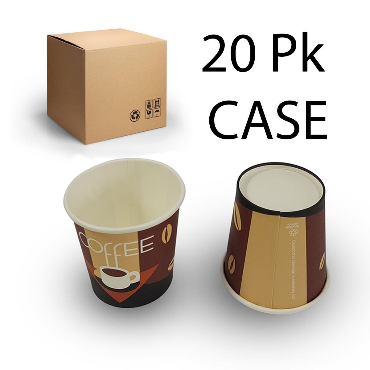4OZ Single Paper Cup 20Pck Case
