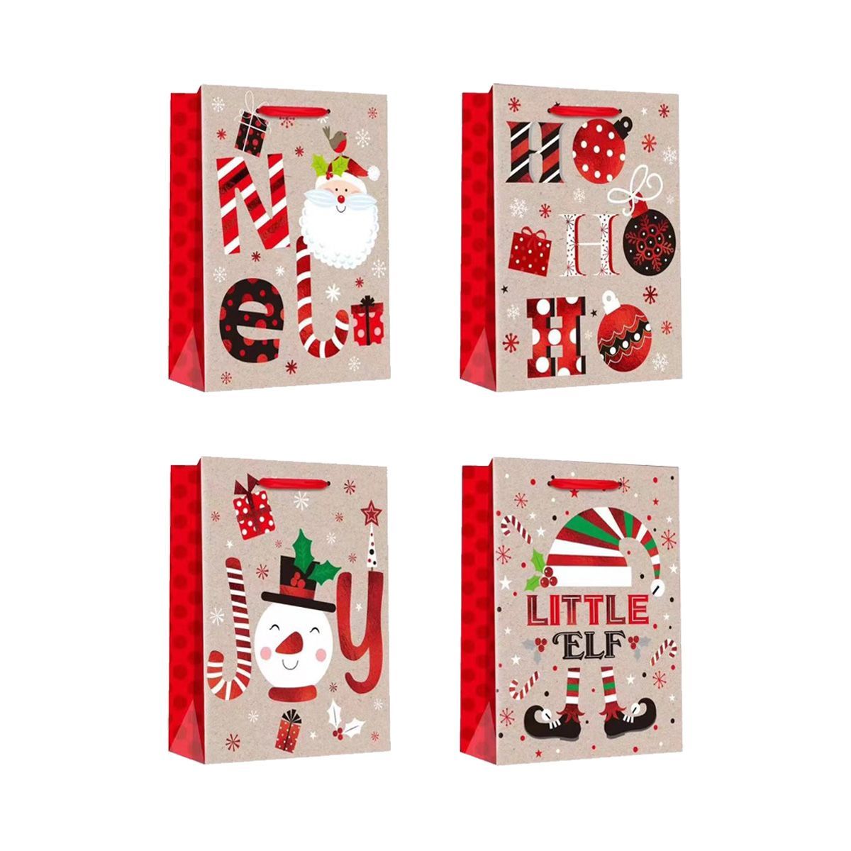 Gift Bag 40x30x12cm / 16"x12"x5" 12Pcs/Pack mix 4 designs GB-760