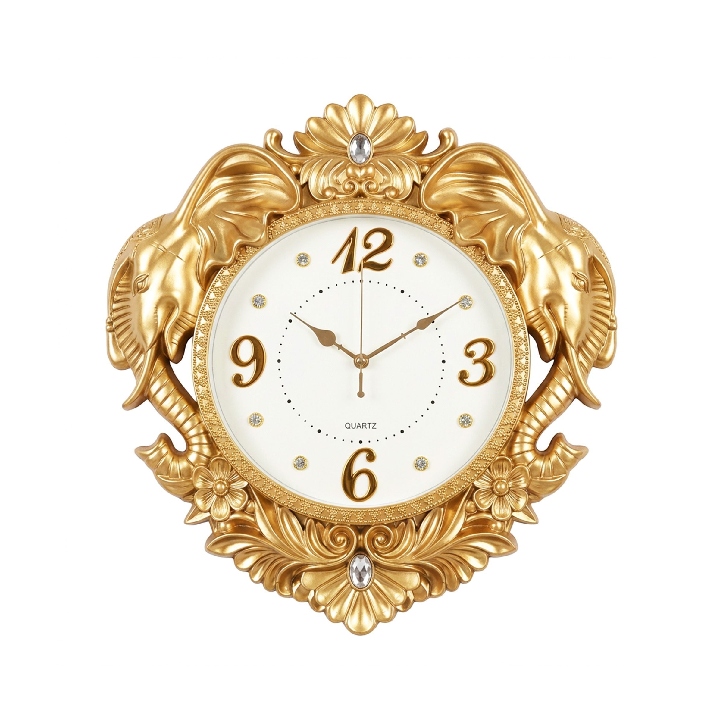 Wall Clock-Gold  54x42cm(21.26x16.54inch) A4804G