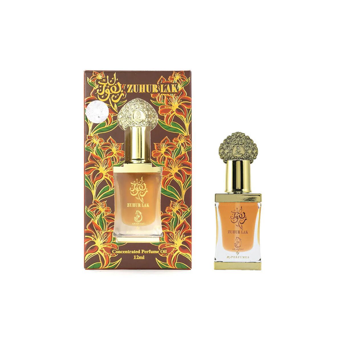 Concentrated Perfume Oil Zuhur Luk12ml Tray CPO