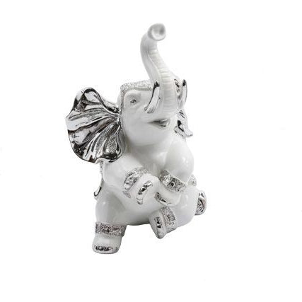 Decorative Statue (Elephant) 17x17x32cm (6x6x12.6) 26x14x32cm (10.2x5.5x12.6) 3067
