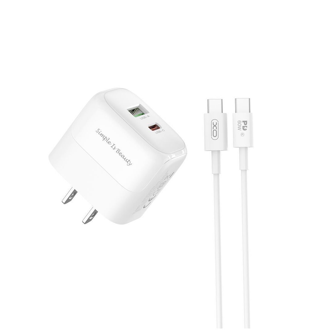 Wall Charger+ C to C Cable Set