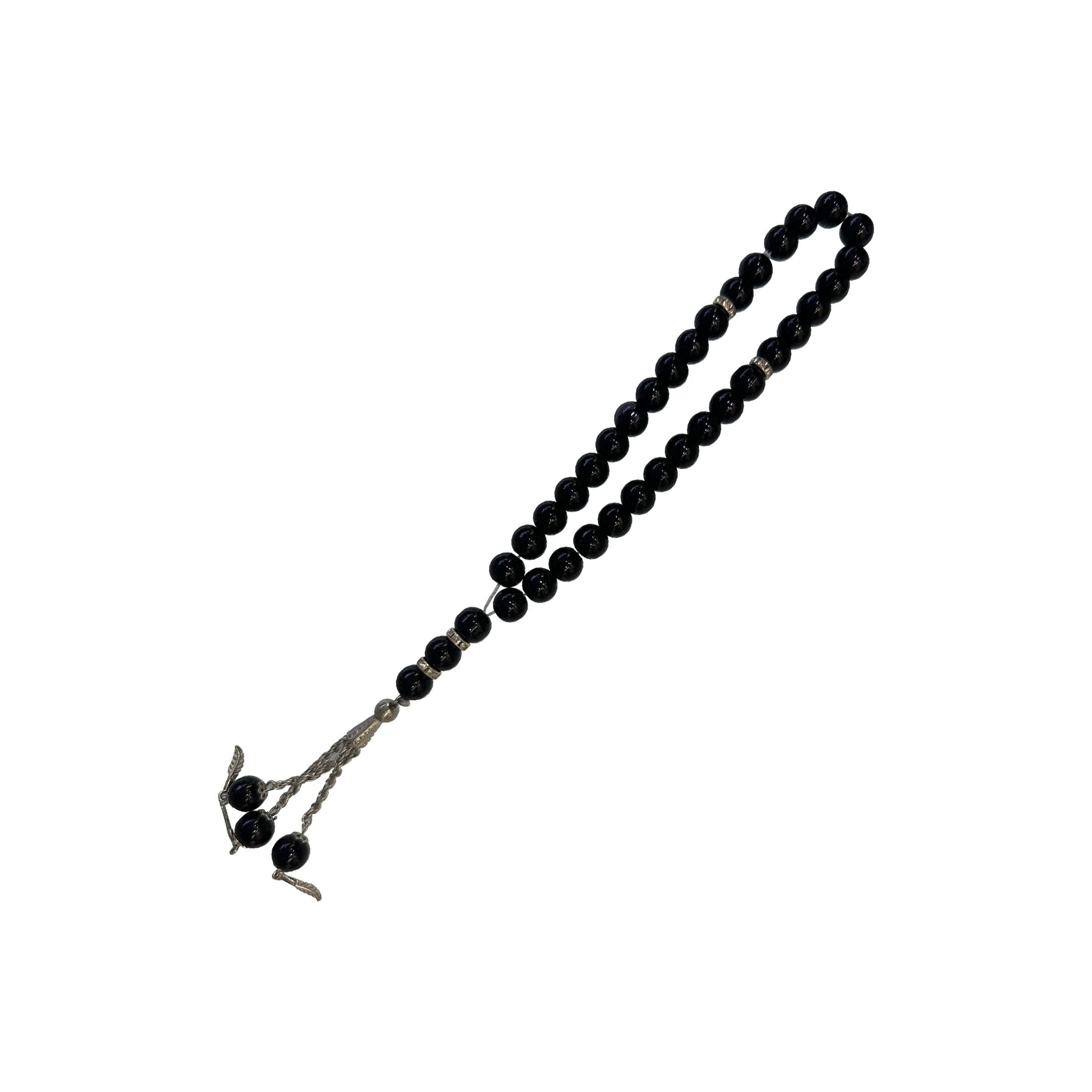 Islamic Tasbih Prayer Bead 10" Black CF-1BK
