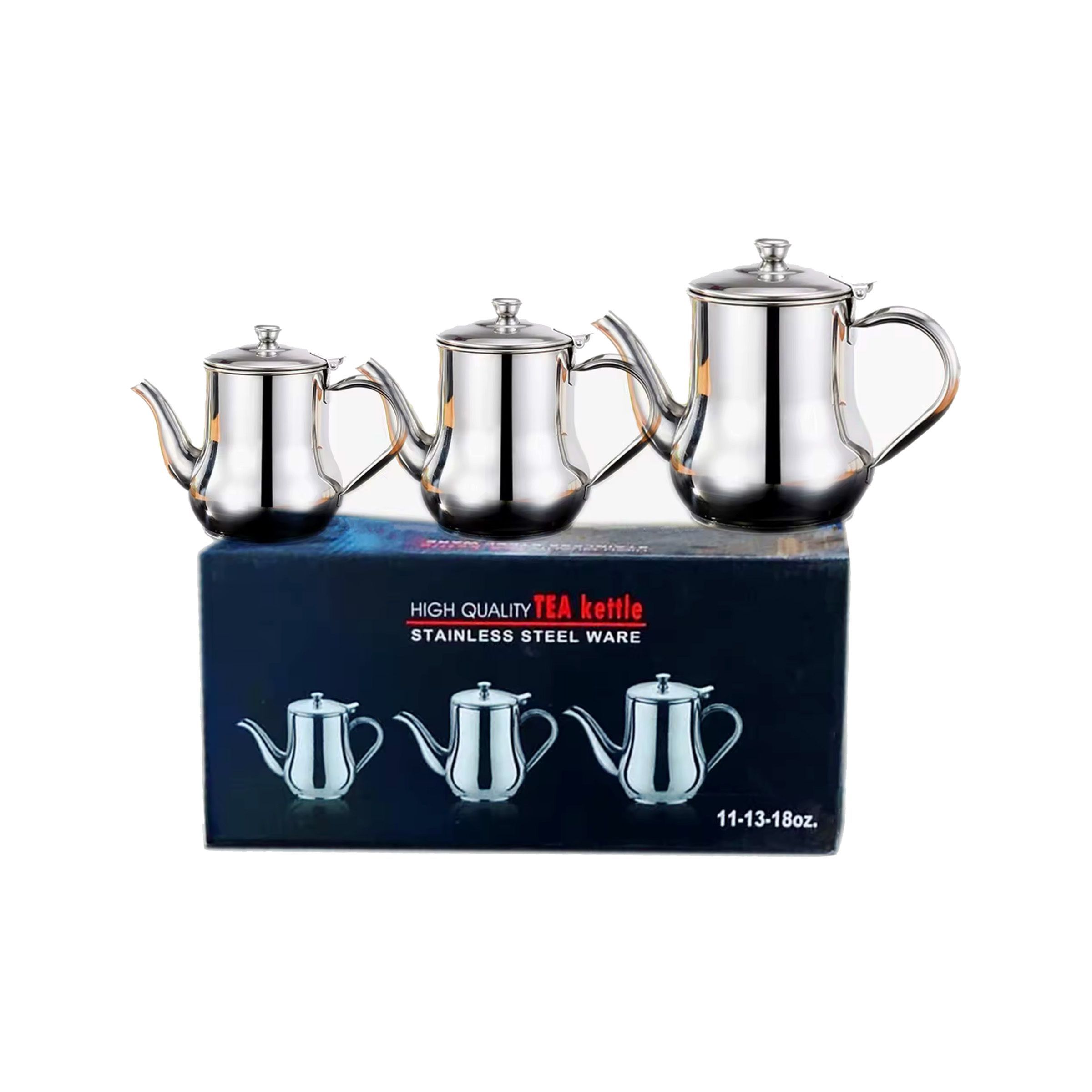 Tea Kettle 3 Set 18/24/32OZ  SS3