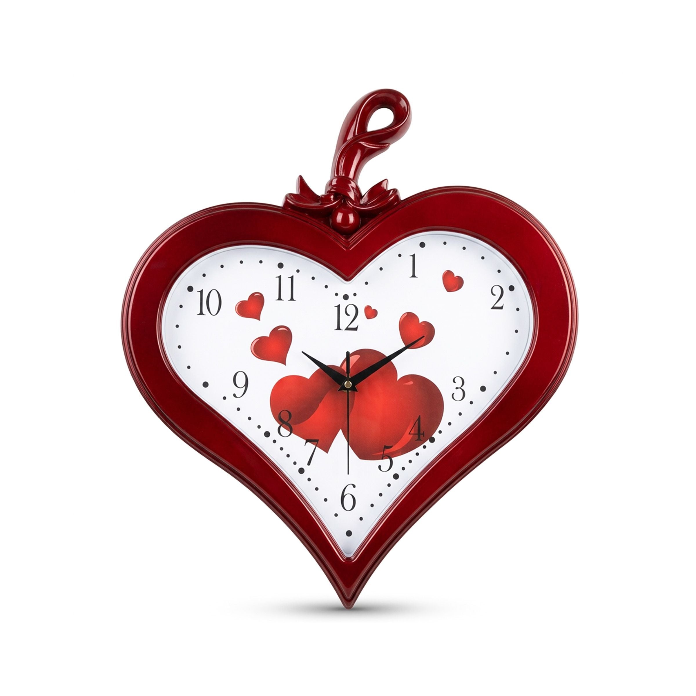 Wall Clock-Red 53x46cm(20.87x18.11inch) A4202