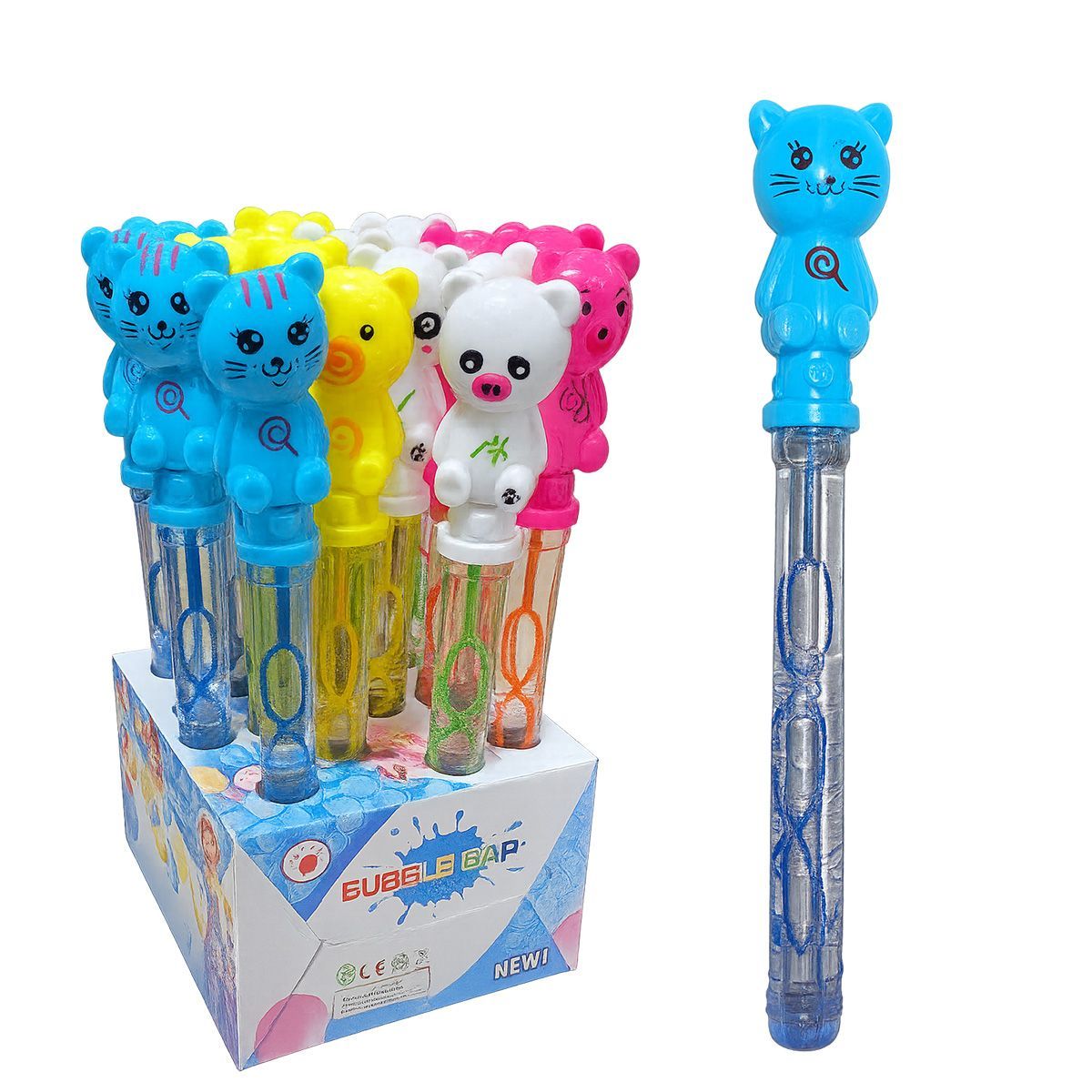 Bubble Wand Mix 6 designs BBS-1